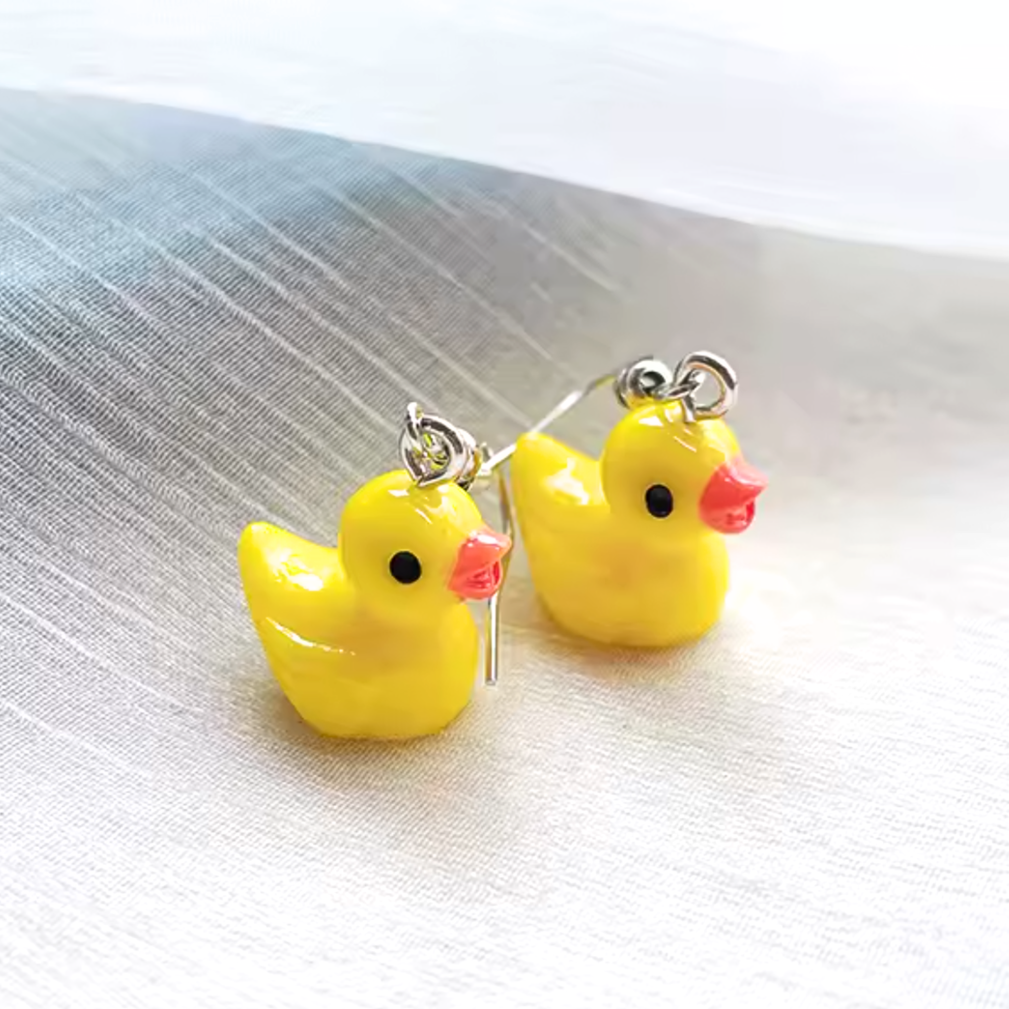Rubber Duck Earrings