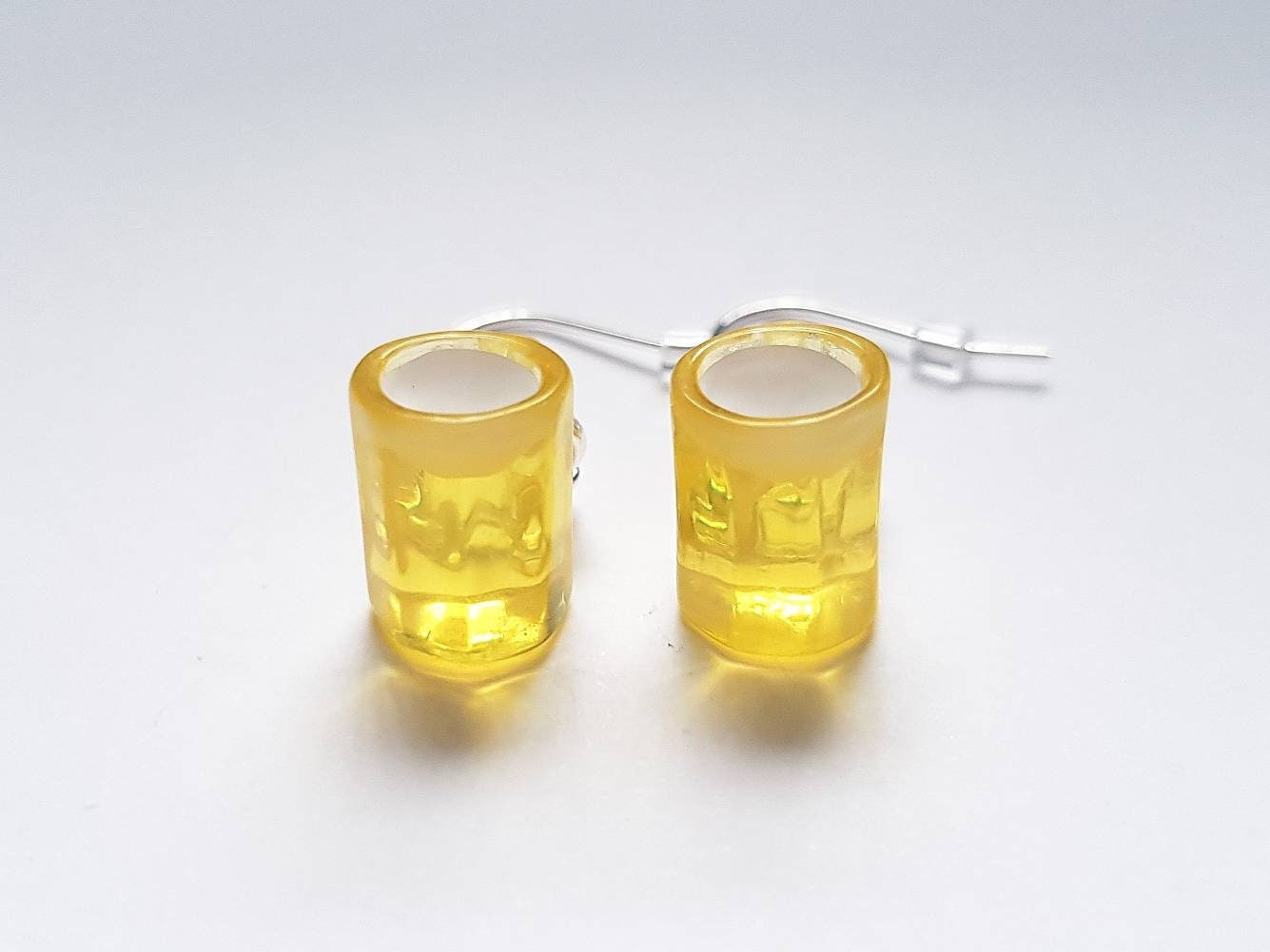 Beer Earrings, Beer Mug Earrings, Alcohol Earrings, Beer Jewellery, Pint Earrings, Fun Party Earrings, Novelty Earrings, Weird Earrings