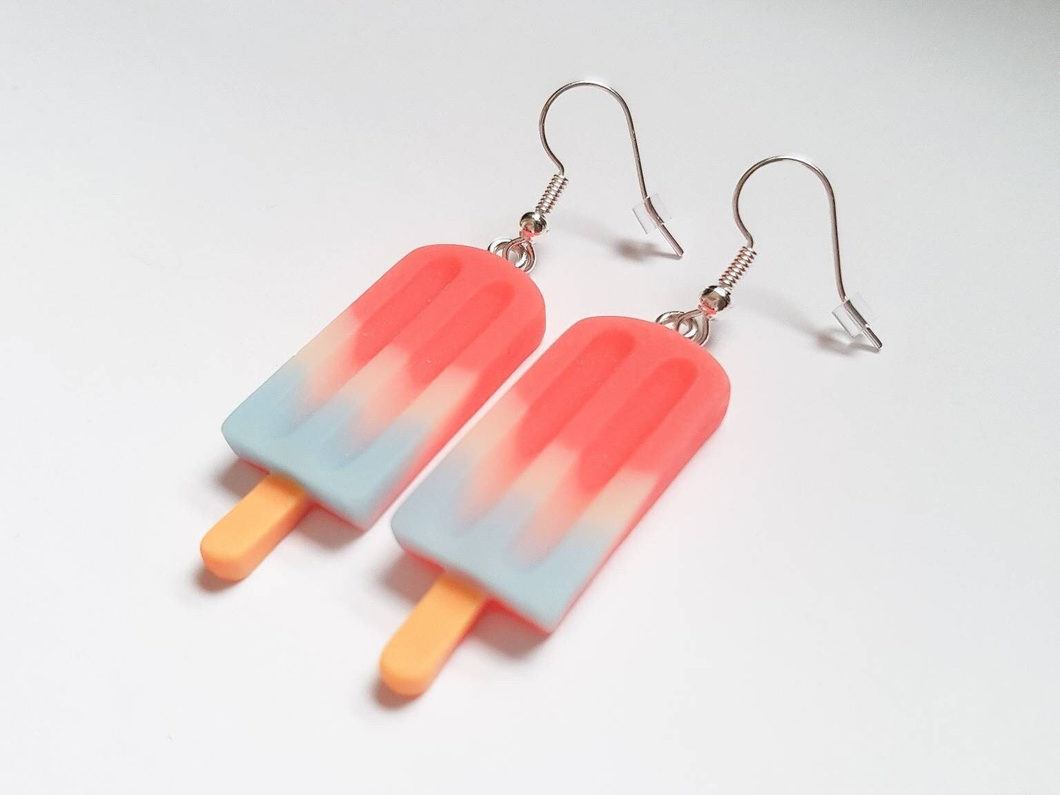 Ice Lolly Earrings, Ice Cream Earrings, Fun Summer Earrings, Sweet Earrings, Mini Food Earrings, Bespoke Earrings, Dessert Earrings