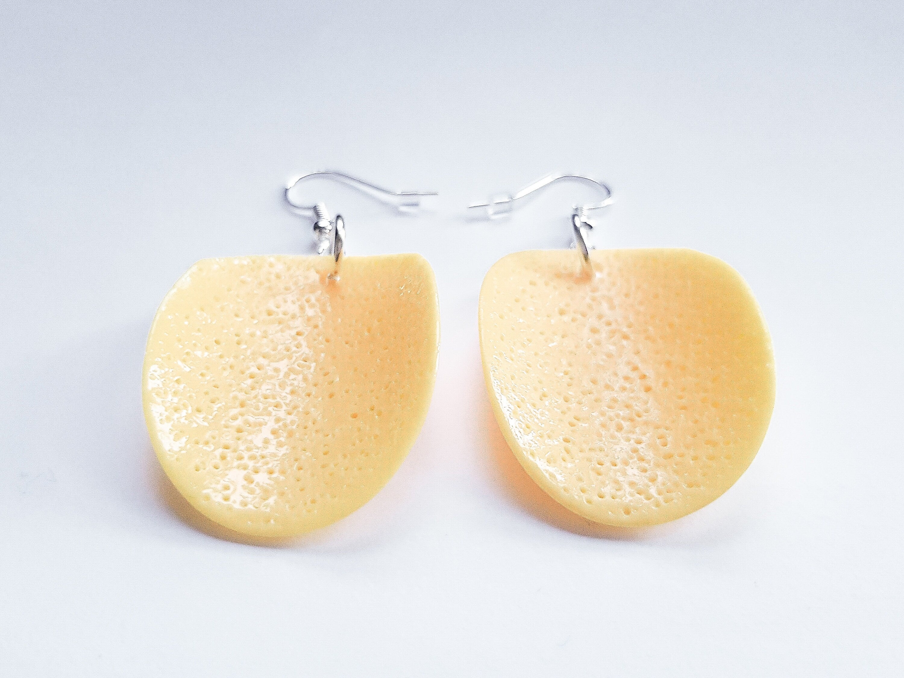 Crisp Earrings, Crisp Jewellery, Odd Earrings, Novelty Food Earrings, Playful Earrings, Mini Food Earrings,Weird Earrings,Eccentric Earrings