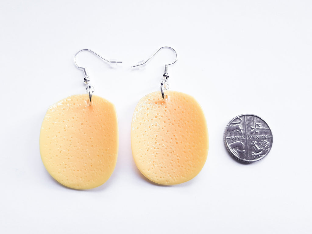 Crisp Earrings, Crisp Jewellery, Odd Earrings, Novelty Food Earrings, Playful Earrings, Mini Food Earrings,Weird Earrings,Eccentric Earrings