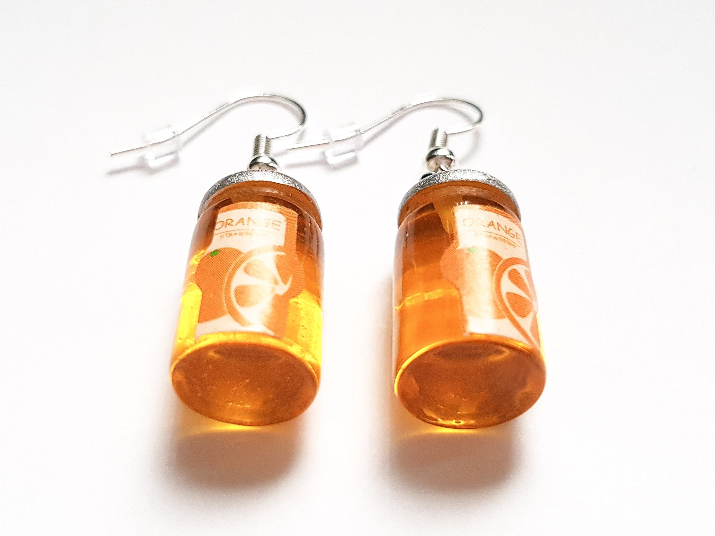 Marmalade Earrings, Jam Earrings, Mini Food Earrings, Breakfast Earrings, Miniature Food Earrings, Novelty Earrings, Weird Earrings