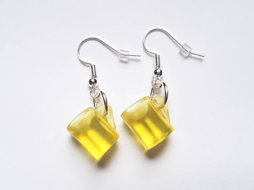 Beer Earrings, Beer Mug Earrings, Alcohol Earrings, Beer Jewellery, Pint Earrings, Fun Party Earrings, Novelty Earrings, Weird Earrings