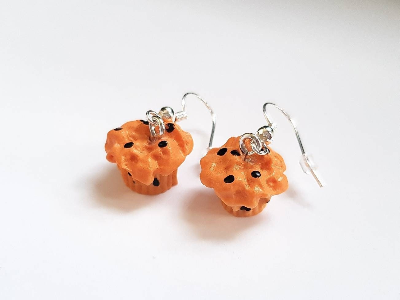 Muffin Earrings, Cupcake Earrings, Dessert Earrings, Mini Food Earrings, Breakfast Earrings, Snack Earrings, Miniature Food Earrings
