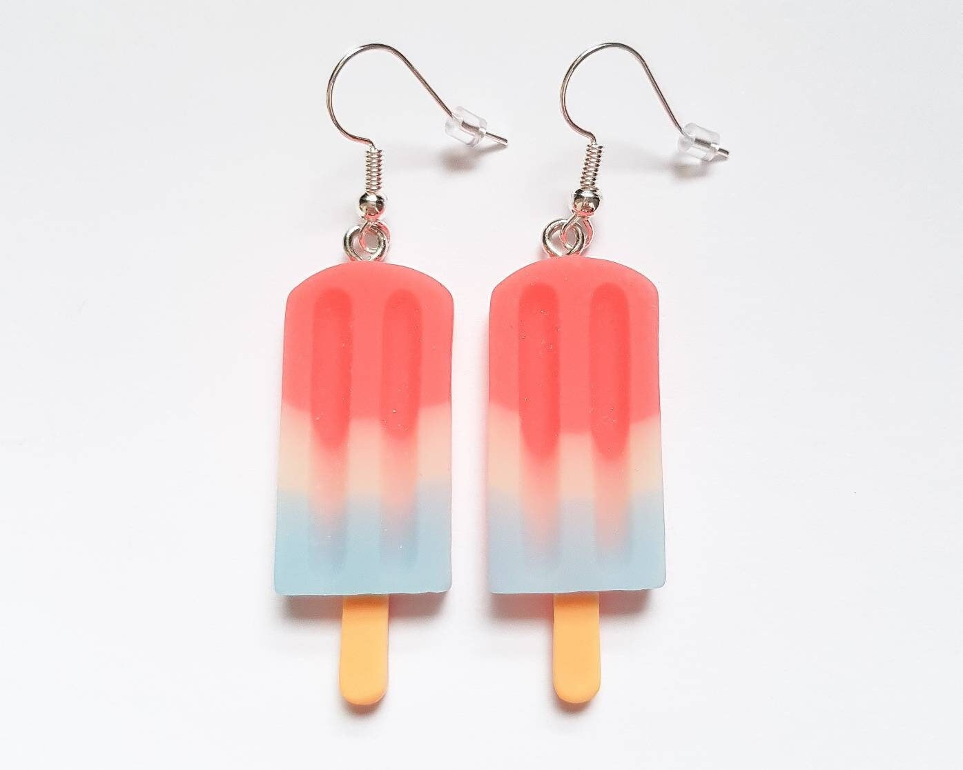 Ice Lolly Earrings, Ice Cream Earrings, Fun Summer Earrings, Sweet Earrings, Mini Food Earrings, Bespoke Earrings, Dessert Earrings