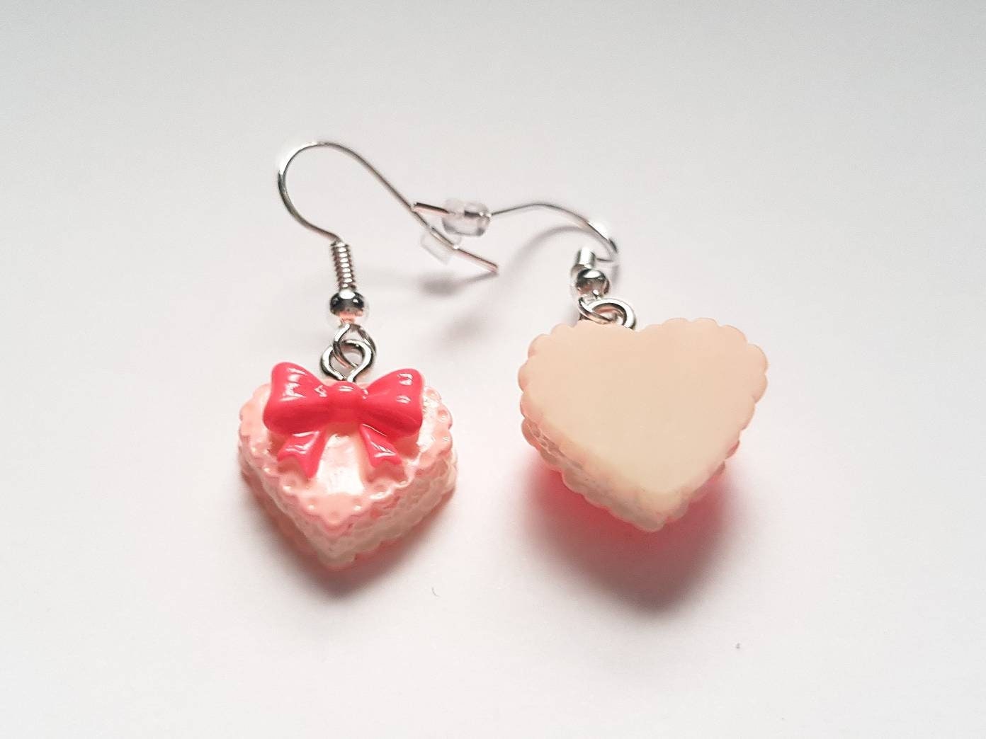 Birthday Cake Earrings, Dessert Earrings, Mini Food Earrings, Fun Party Earrings, Snack Earrings, Miniature Food Earrings,Fun Charm Earrings